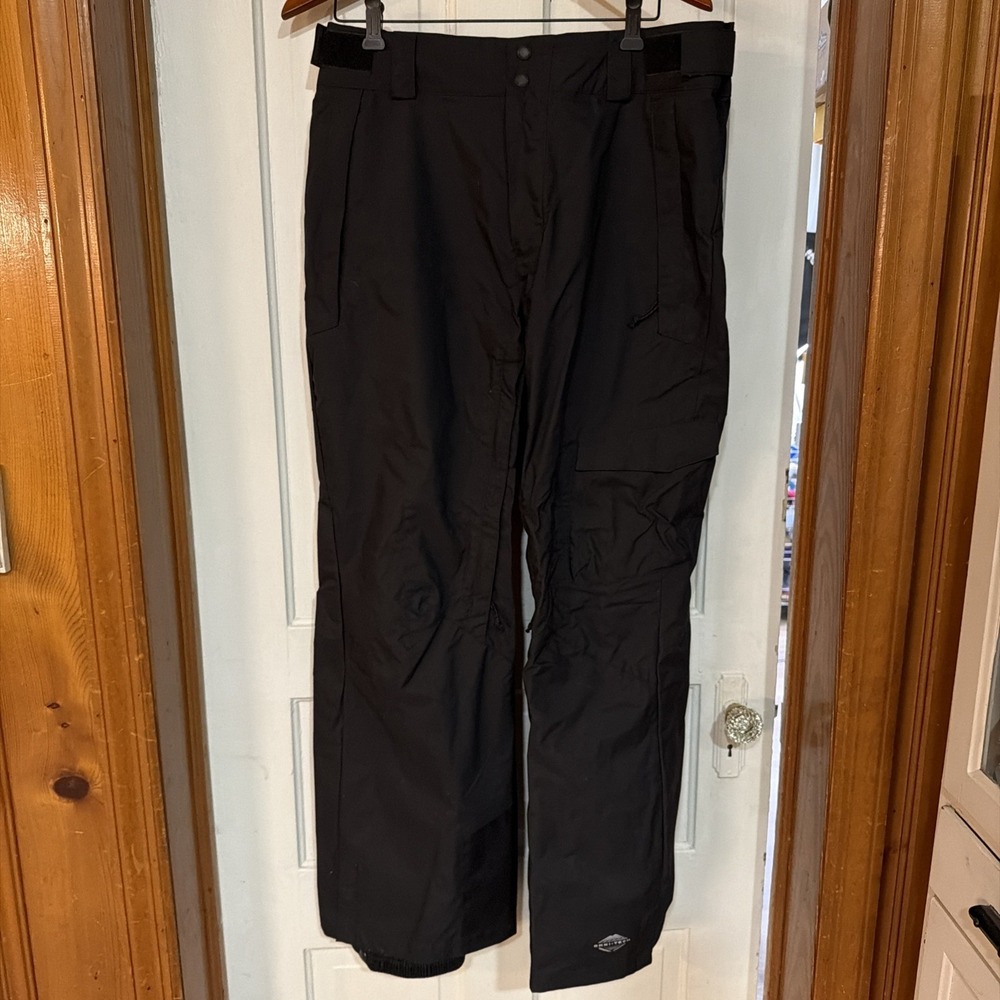 Columbia Titanium Ski Pants Omni Tech Snowboarding Black Men's Size Medium